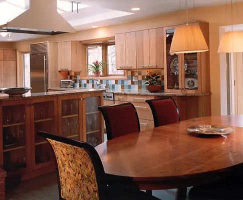 Flossmoor Fifties Tri-level interior design detail 2