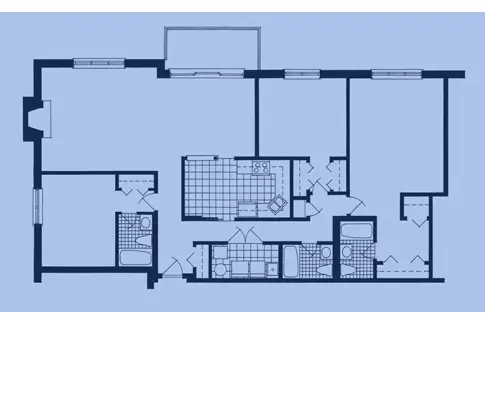 Flossmoor Condominium interior design detail 3