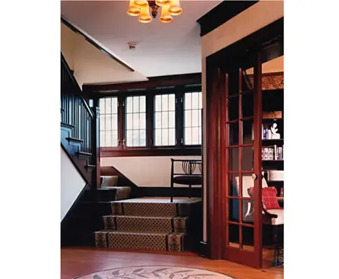 KENILWORTH ENGLISH TUDOR interior design detail 1